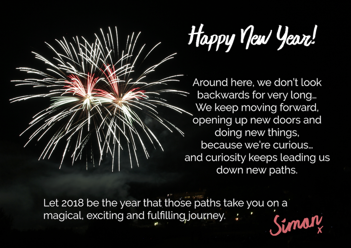Simon - New Year 2018 Email